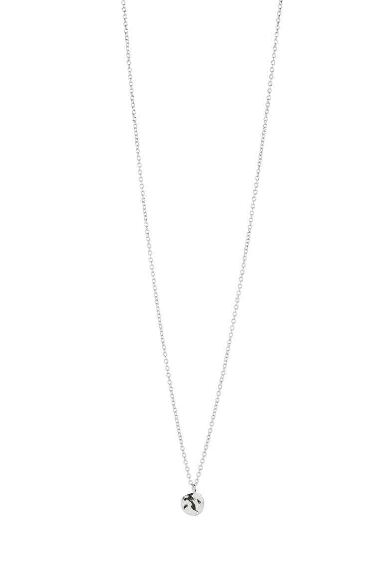 Chloe Small Pendant Necklace, Alternate, color, SILVER