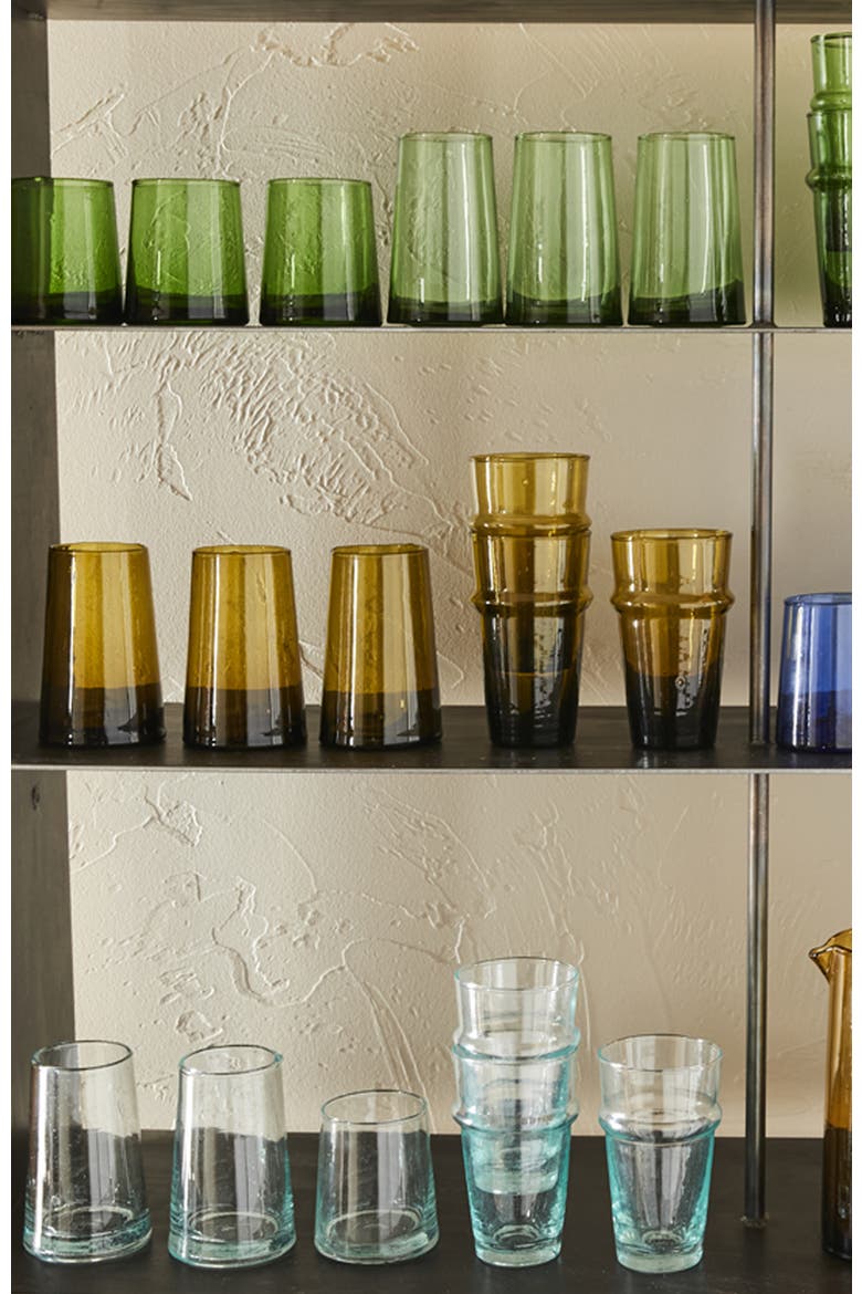 Beldi Stacking Glass, Alternate, color, YELLOW