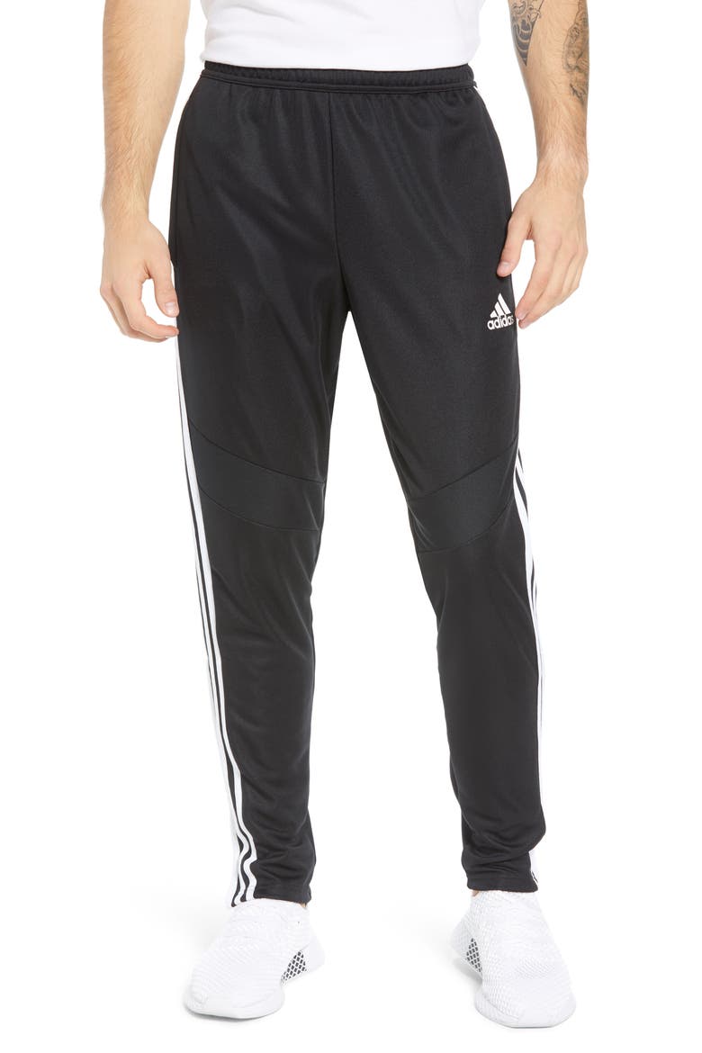 Tiro Soccer Training Pants, Main, color, BLACK/ WHITE