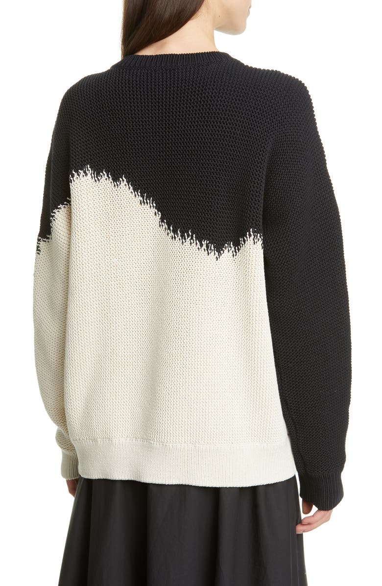 Eileen Fisher Organic Cotton Blend Sweater, Alternate, color, 