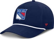 FANATICS Men's Fanatics Navy New York Rangers Authentic Pro Rink Roper A-Frame Adjustable Hat