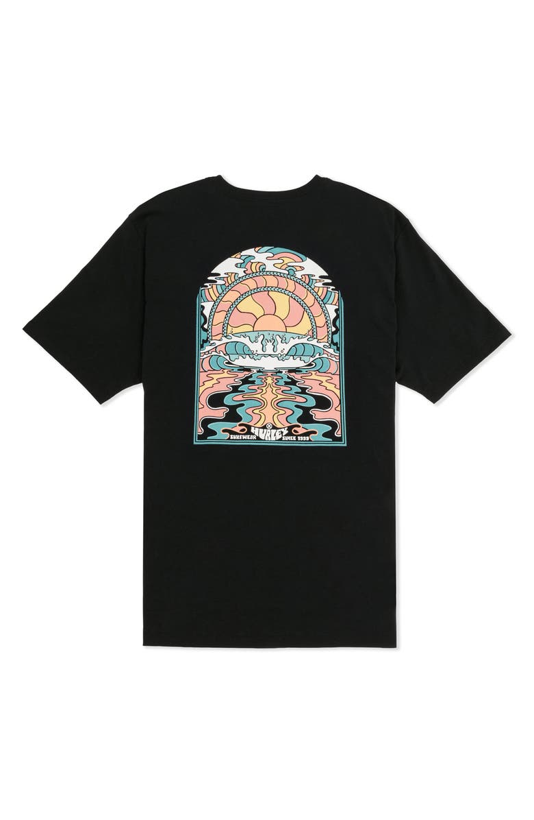 Hurley Grateful Sun Graphic T-Shirt, Alternate, color,