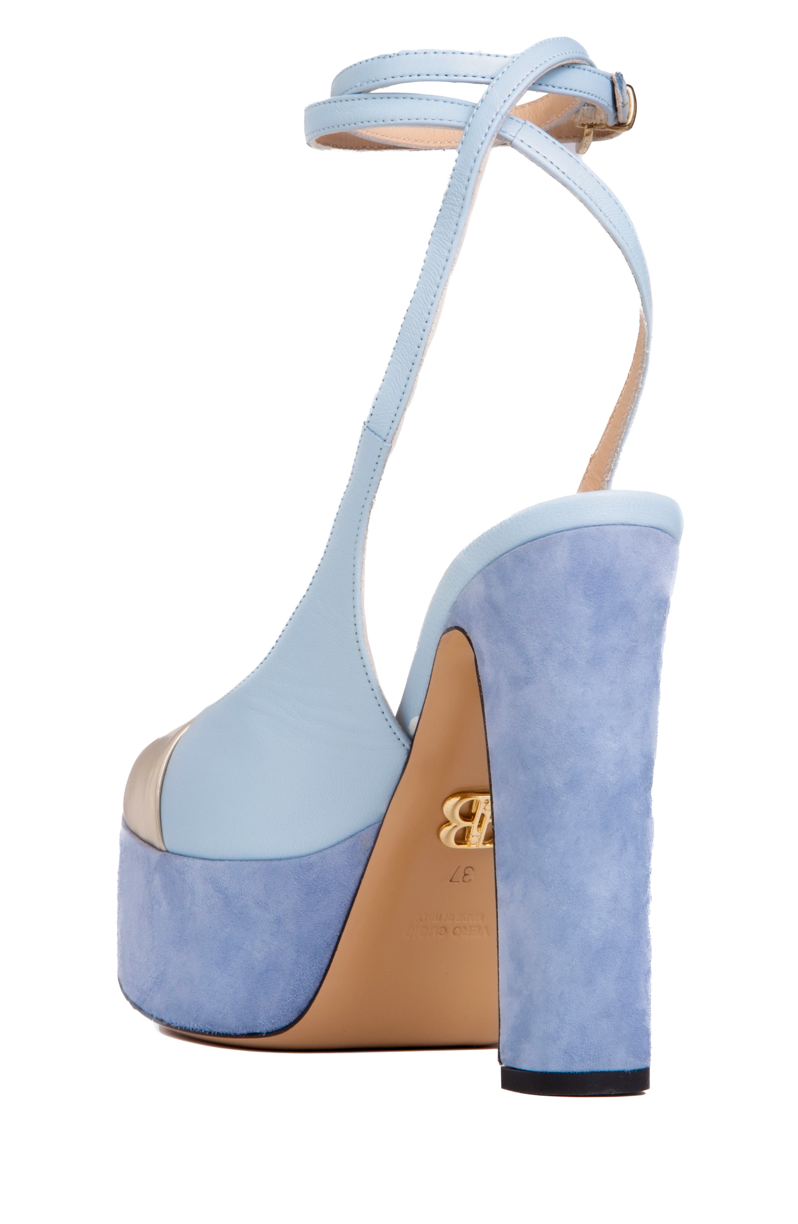 Odessa Ankle Strap Cap Toe Platform Pump, Alternate, color, SKY BLUE