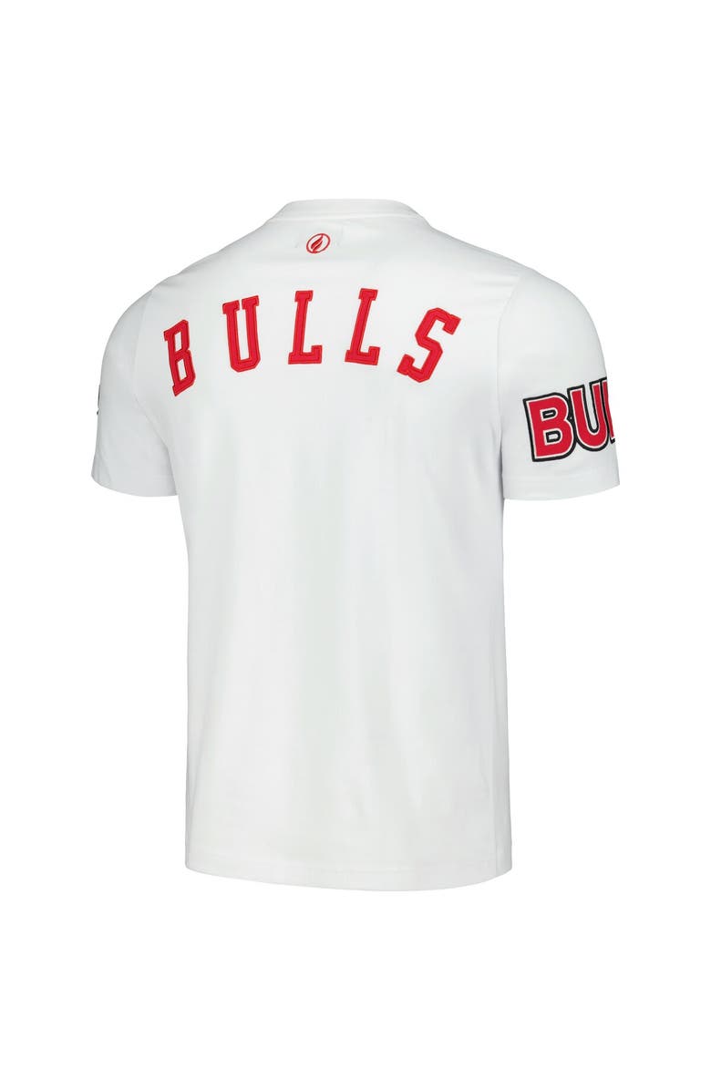 FISLL Unisex FISLL White Chicago Bulls Heritage Crest T-Shirt, Alternate, color, 