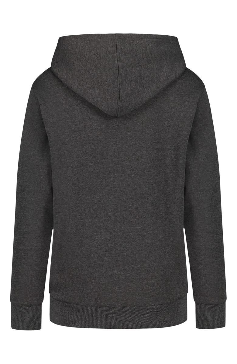 Lucky Brand Kids' Santa Live Graphic Hoodie, Alternate, color, Dark Grey Hthr
