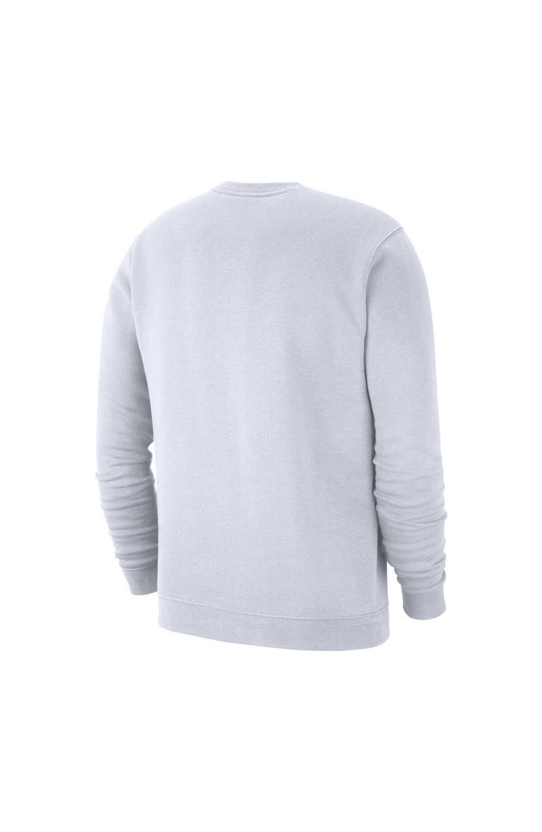 Nike Men's Nike White Brazil National Team Fleece Pullover Sweatshirt, Alternate, color, 