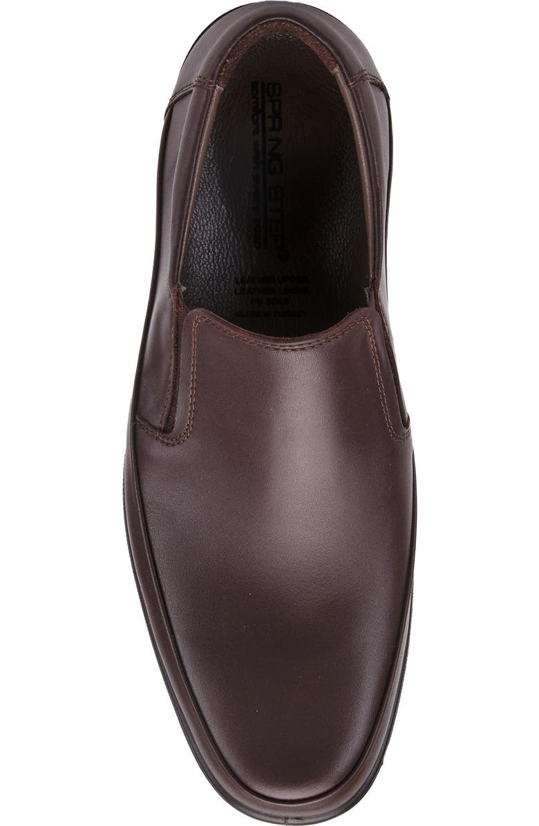 Spring Step Felix Leather Loafer, Alternate, color, Dark Brown