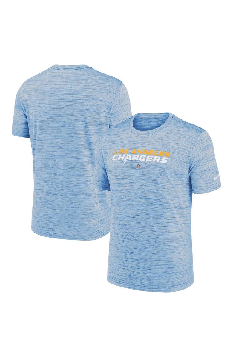 Nike Men's Nike Powder Blue Los Angeles Chargers Velocity Performance T-Shirt, Main, color, Powder Blue
