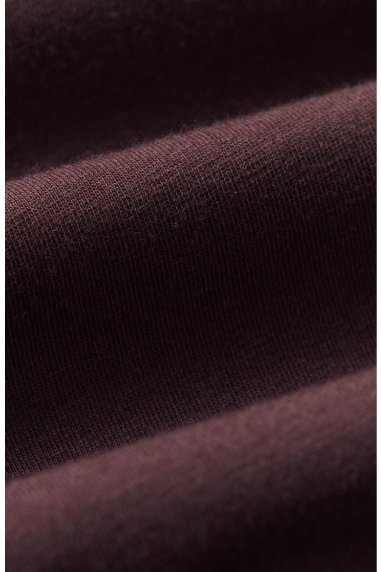 Organic Cotton Men's Softspun Essential Crewneck Long Sleeve Tee, Alternate, color, Plum