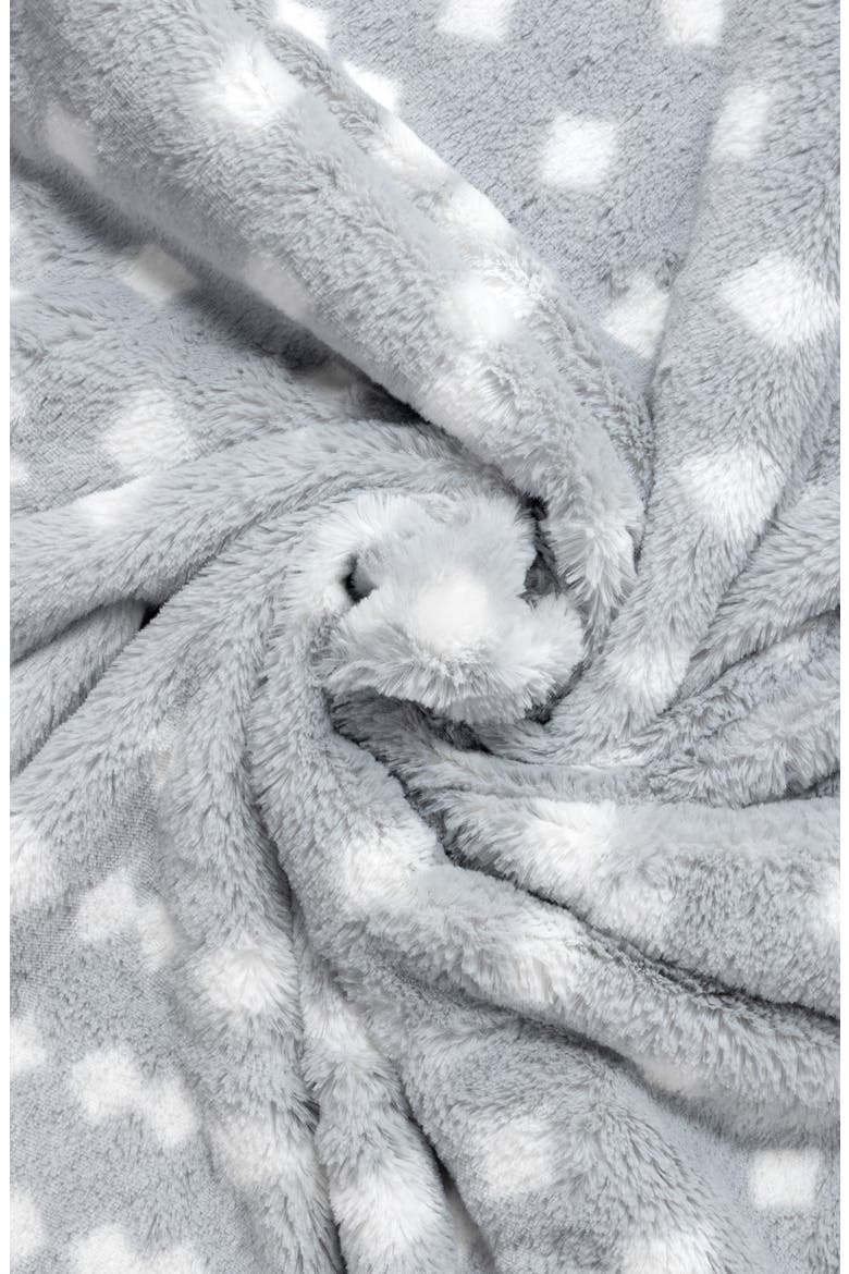 String of Pearls Luxe Baby Blanket, Alternate, color, SILVER