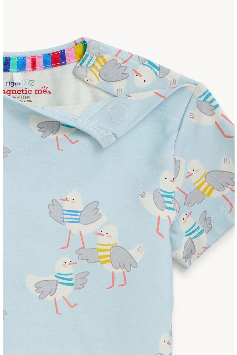 Kids' Gulls Wanna Have Fun Fitted Two-Piece Pajamas, Alternate, color, GULLS WANNA HAVE FUN
