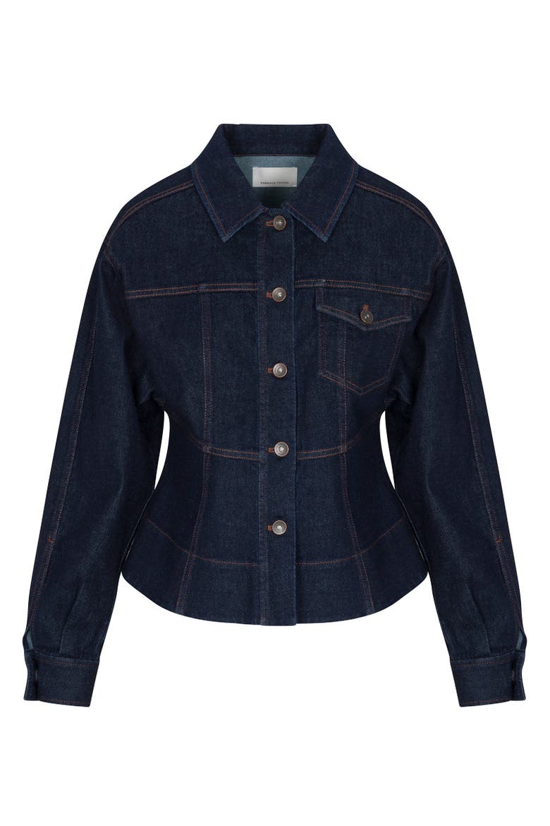 Carmen Denim Jacket, Alternate, color, Carmen Indigo