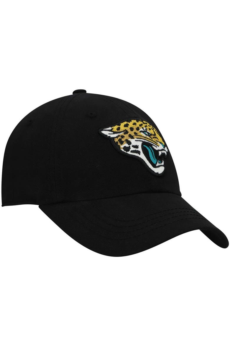 Women's '47 Black Jacksonville Jaguars Miata Clean Up Primary Adjustable Hat, Alternate, color, Black