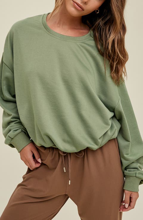 French Terry Bubble Sweatshirt