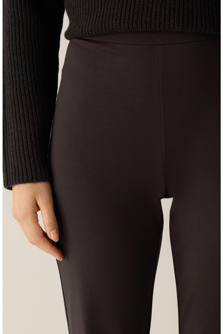 Flare Leg Kick Pants, Alternate, color, COFFEE
