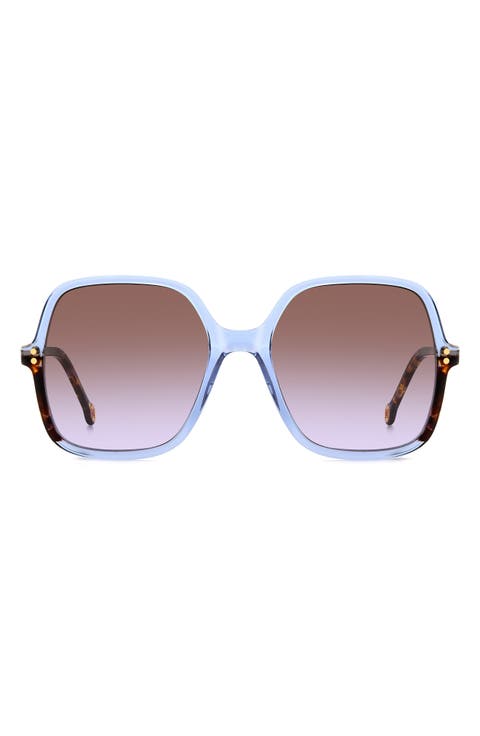 56mm Square Sunglasses