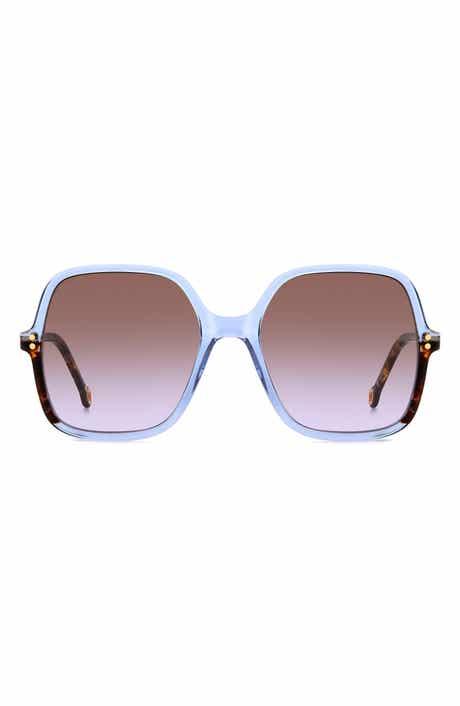Carolina Herrera 56mm Square Sunglasses