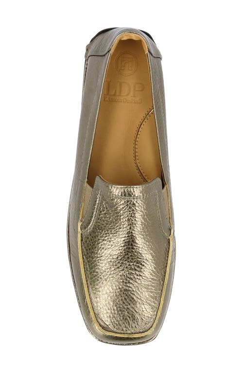 L'amour Des Pieds Falira Loafer In Silver