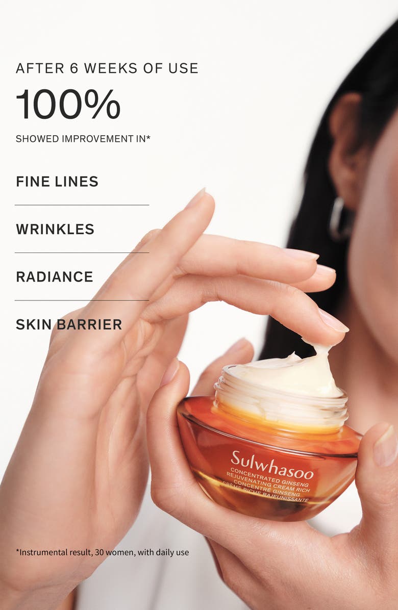 Sulwhasoo Concentrated Ginseng Rejuvenating Cream Rich, Alternate, color,