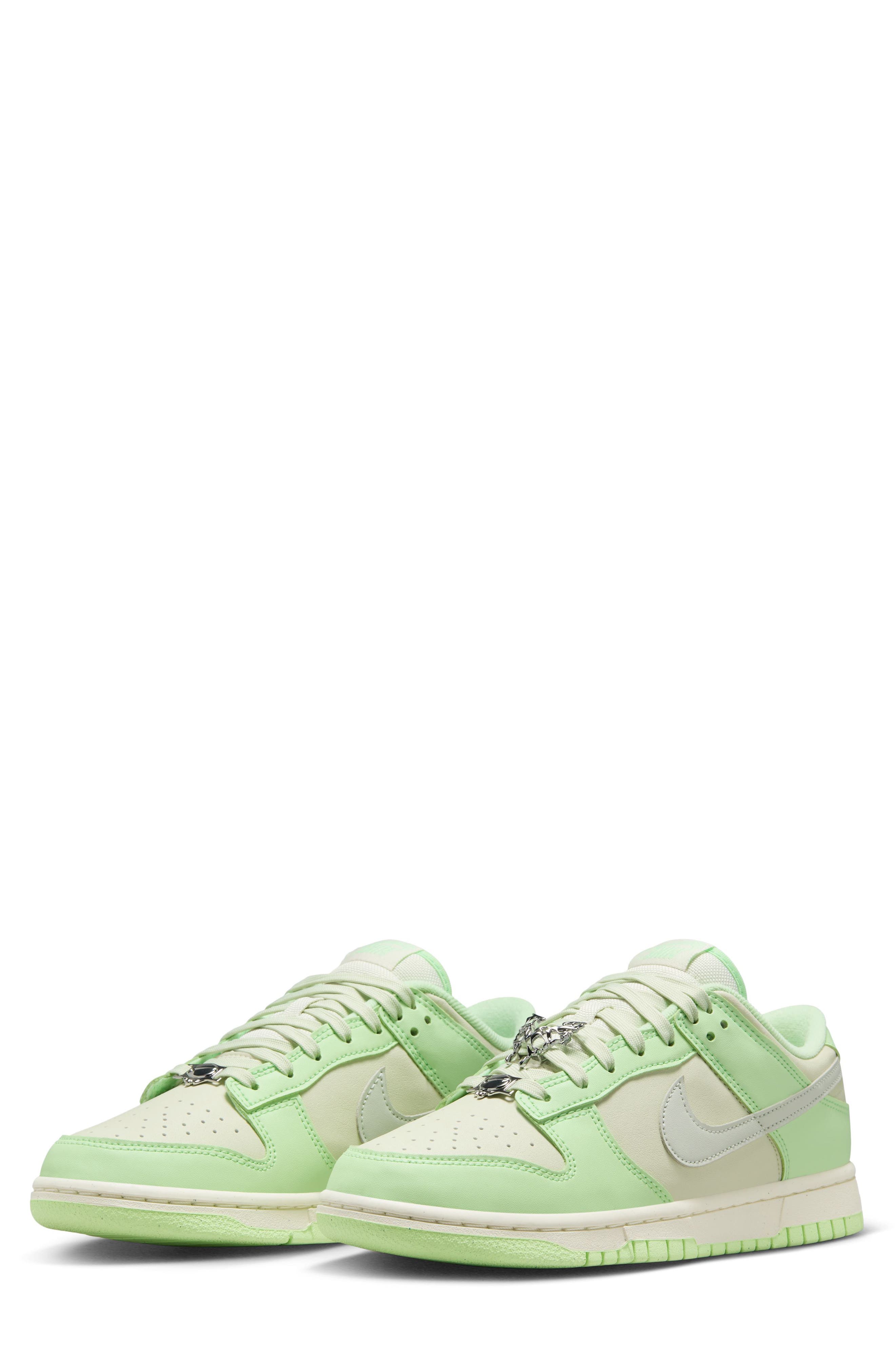 Dunk Low Next Nature Sea Glass Basketball Sneaker, Main, color, SEA GLASS/ SILVER/ VAPOR GREEN