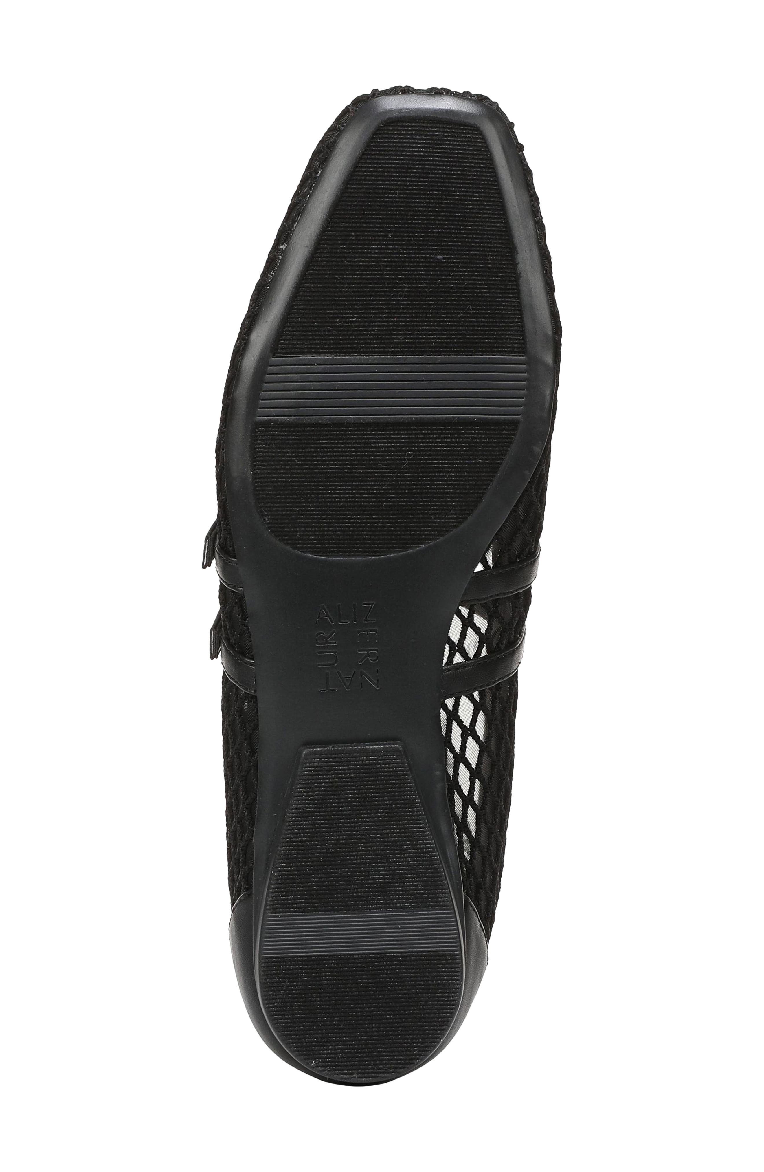 Cayla Flat, Alternate, color, BLACK