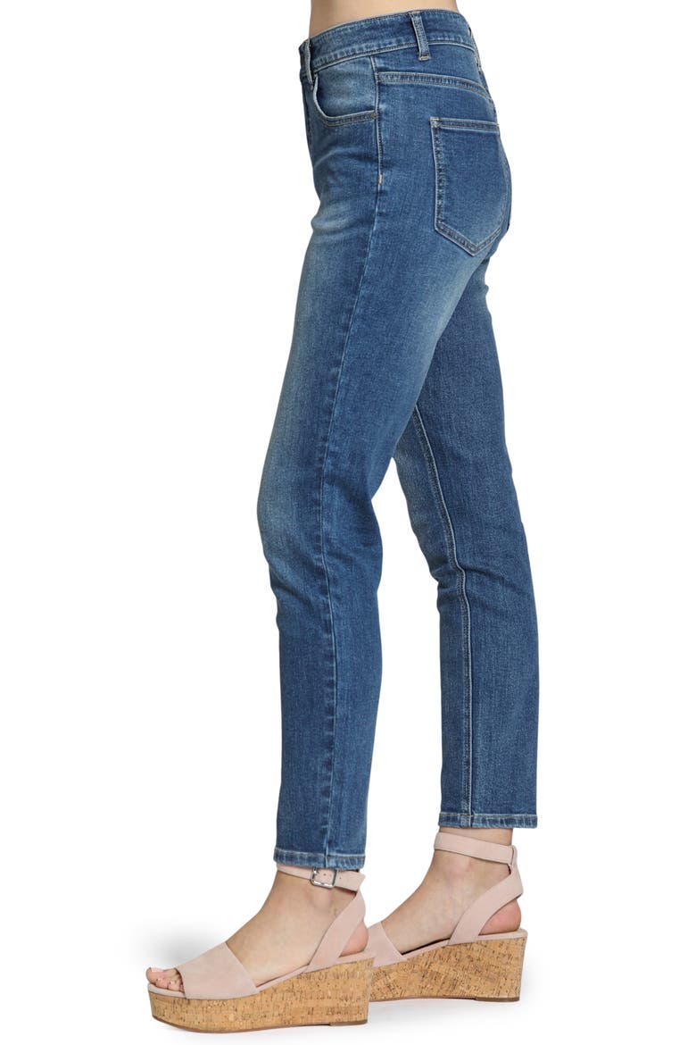 Ankle Skinny Jeans, Alternate, color, MEDIUM INDIGO