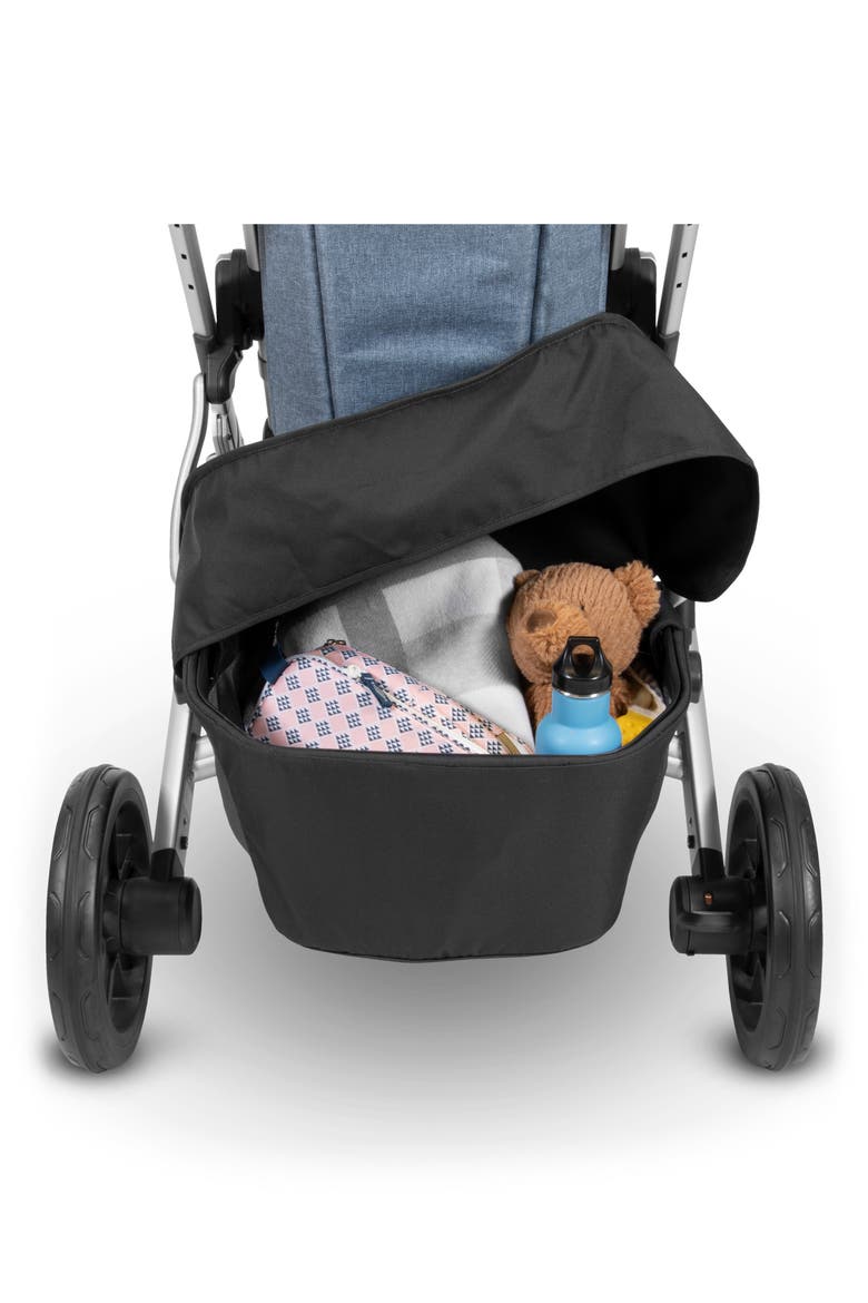 Basket Cover for Vista V2 and Cruz V2 Strollers, Alternate, color, BLACK