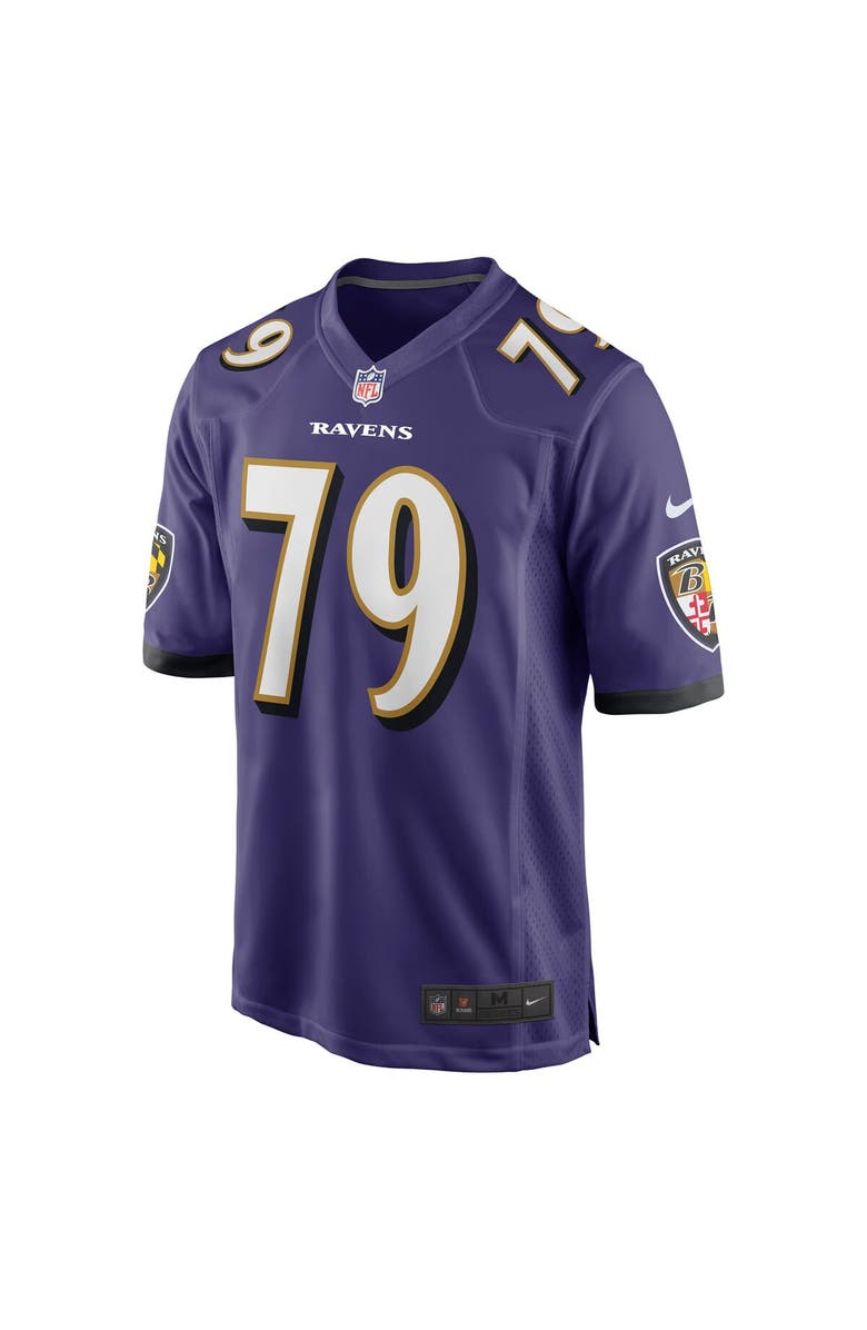 Nike Men's Nike Ronnie Stanley Purple Baltimore Ravens Game Jersey, Alternate, color, 