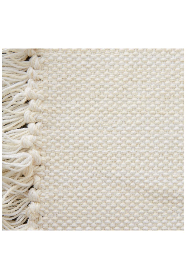 Variegated Fringe Set of 4 Placemats, Alternate, color, IVORY