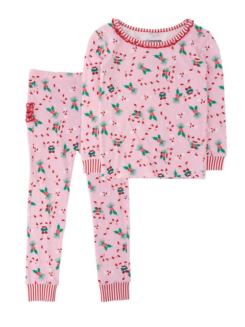 SoftSnooze Modal Blend Ruffle Long Sleeve Pajama Set