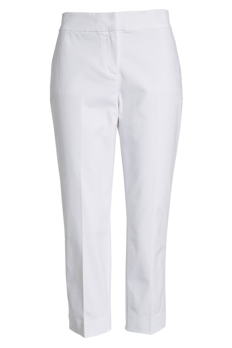 Richmond Capri Trousers, Alternate, color, WHITE