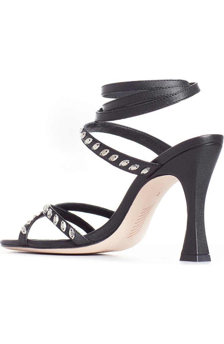 PAIGE Weslie Studded Leather Sandal, Alternate, color,