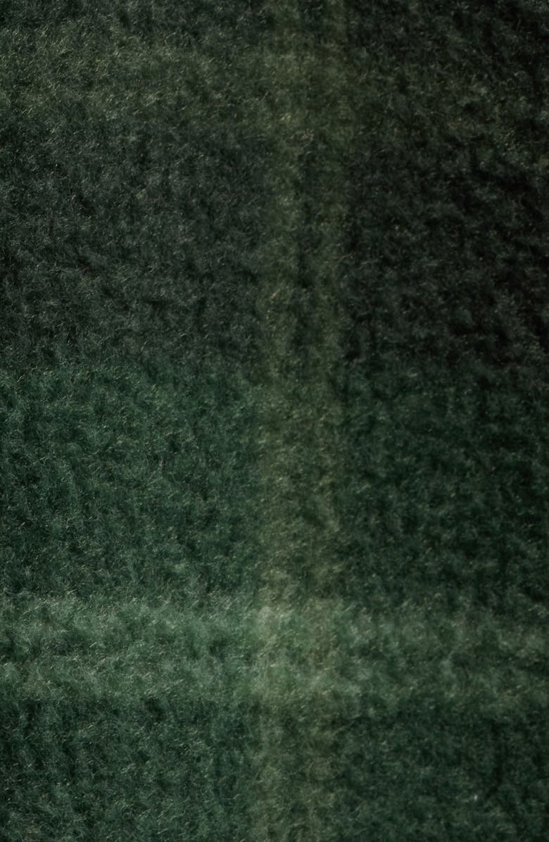 BOYS LIE Heavenly Logo Detail Half-Zip Pullover, Alternate, color, Green Plaid