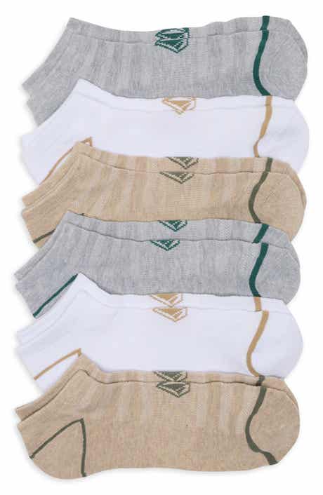 6-Pack Athletic No Show Socks