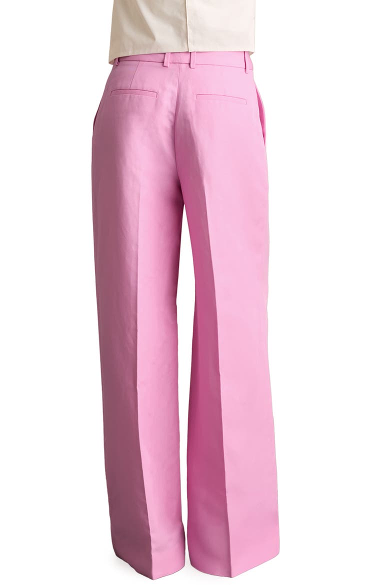 Raine Pleated Wide Leg Pants, Alternate, color, PINK