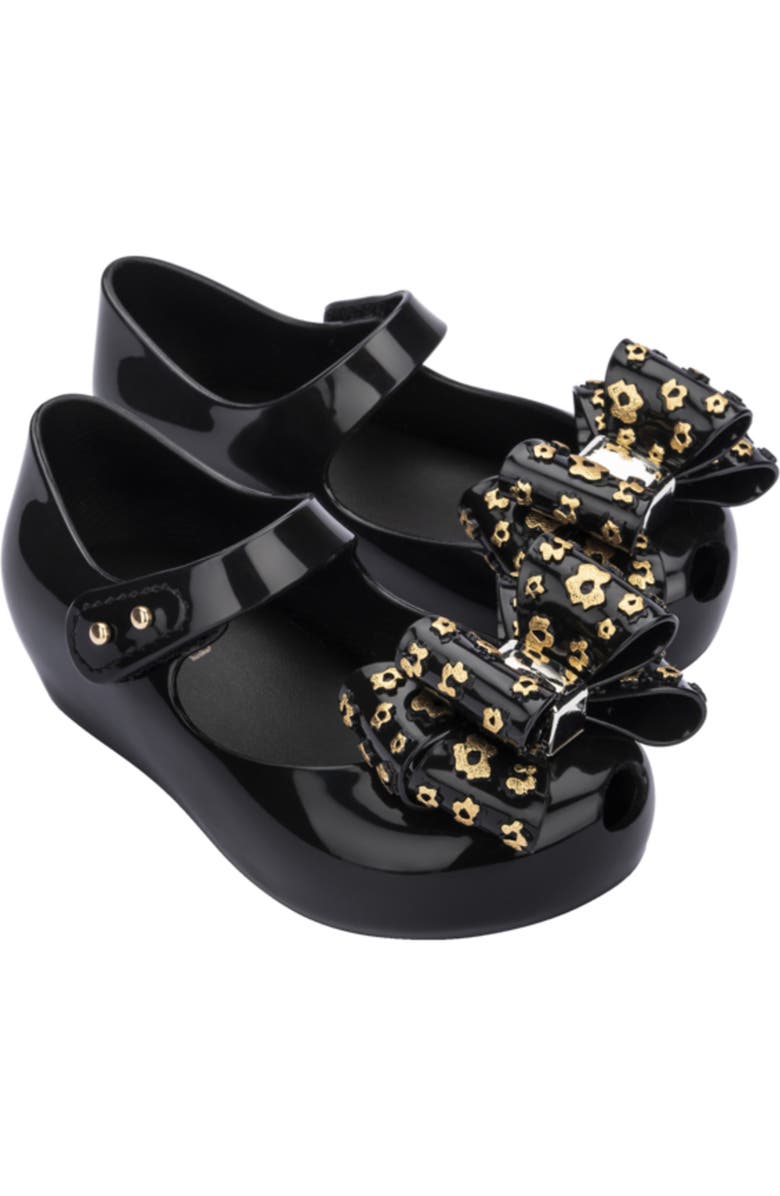 Mini Melissa Kids' Mini Ultragirl Sweet Mary Jane Flat, Main, color, Ad395-Black