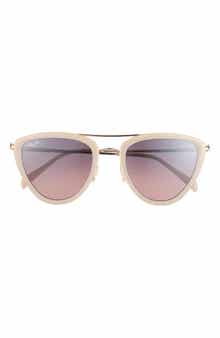 Hunakai 53mm Polarized Cat Eye Sunglasses
