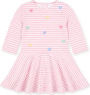 Florence Eiseman Stripe Knit Dress with Hearts