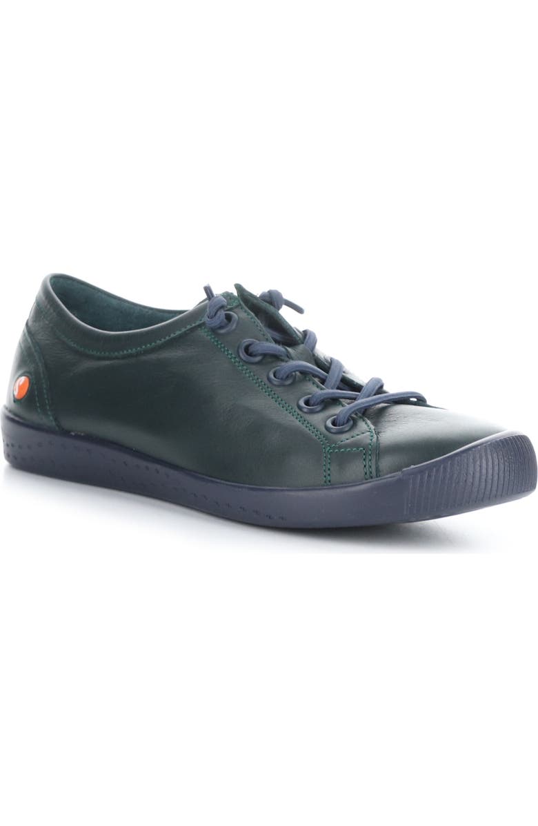 Softinos by Fly London Isla Sneaker, Main, color, 052 Forest Green Smo