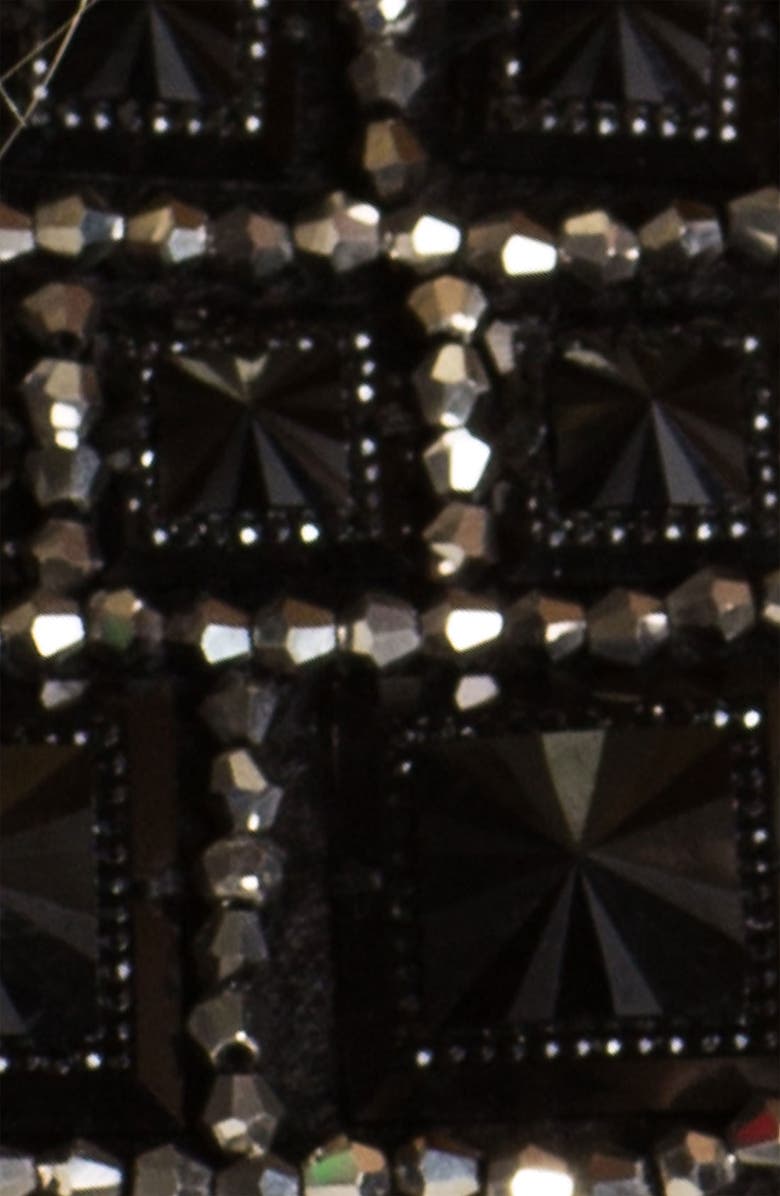 Tasha 'Sequin Squares' Collar, Alternate, color, 