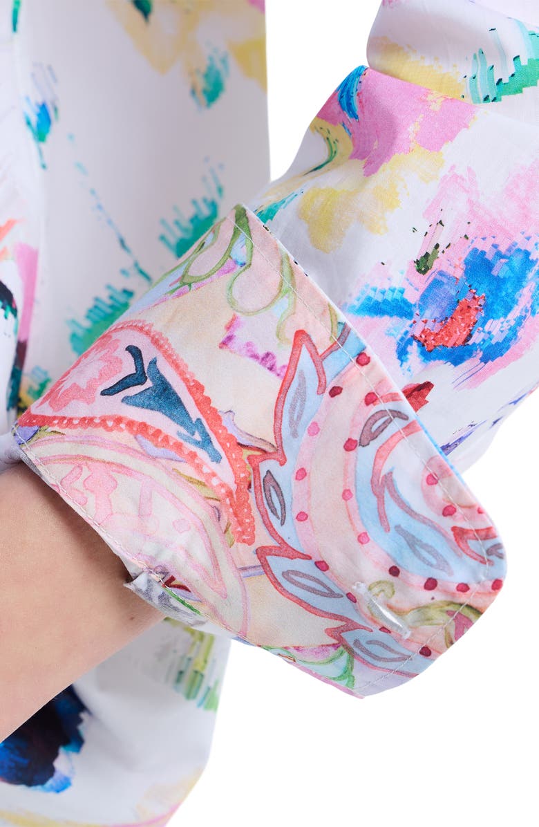 Robert Graham Carrie Long Sleeve Woven Shirt, Alternate, color, Multi