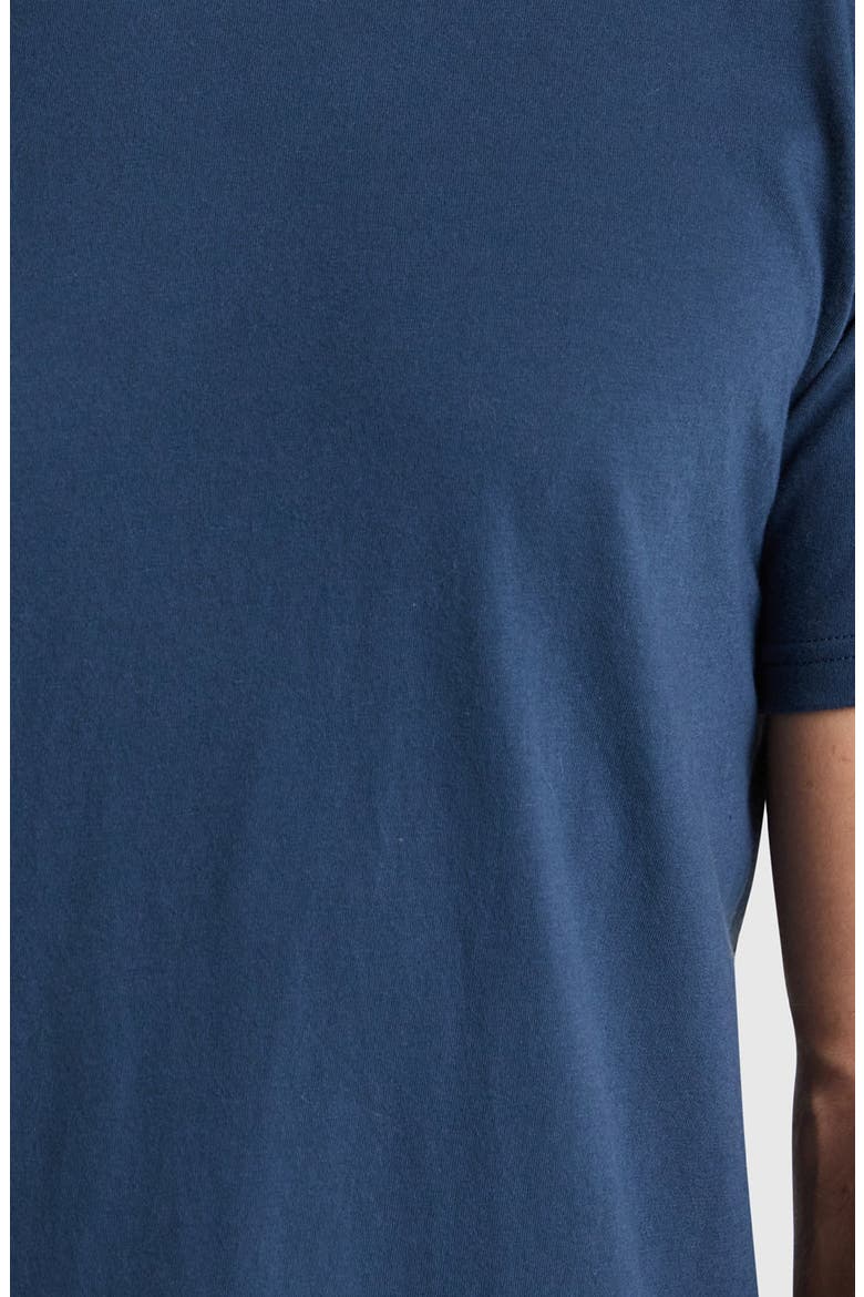 Crew Neck T Shirt, Alternate, color, Slate Blue