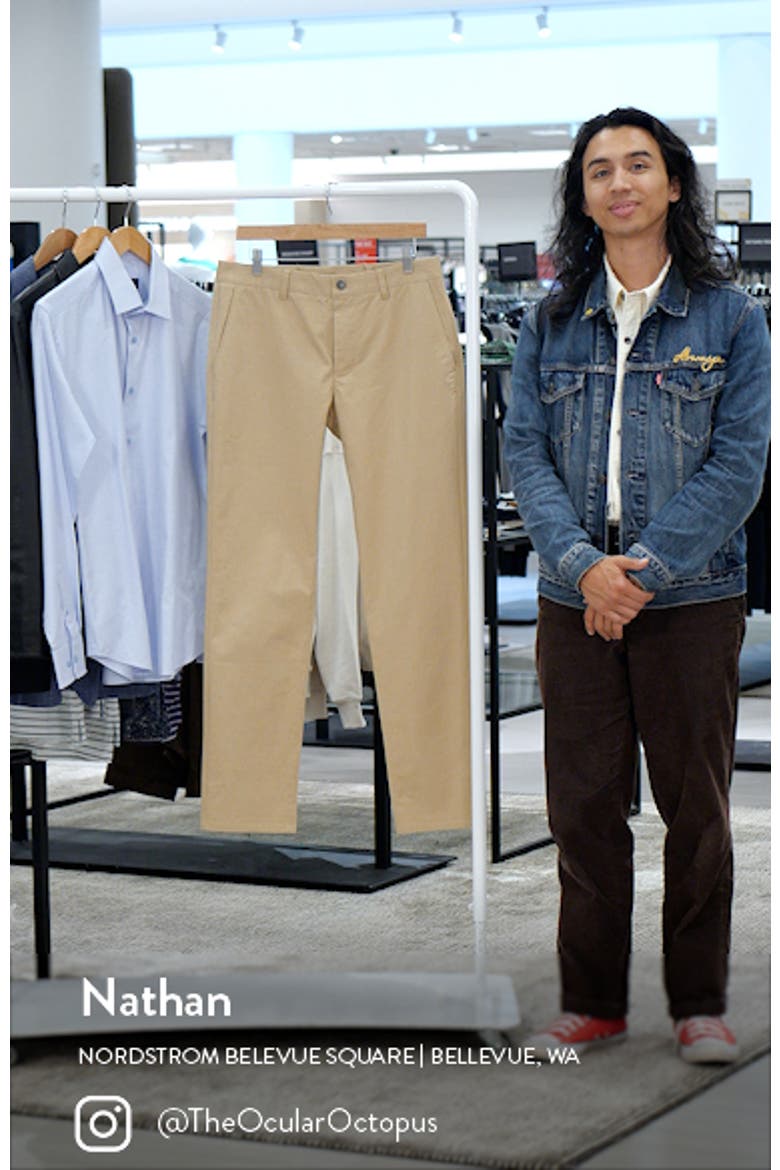 Washed Stretch Cotton Chinos video