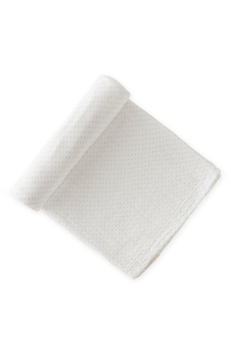 Pehr Pin Dot Organic Cotton Swaddle, Main, color, Pin Dot Pebble