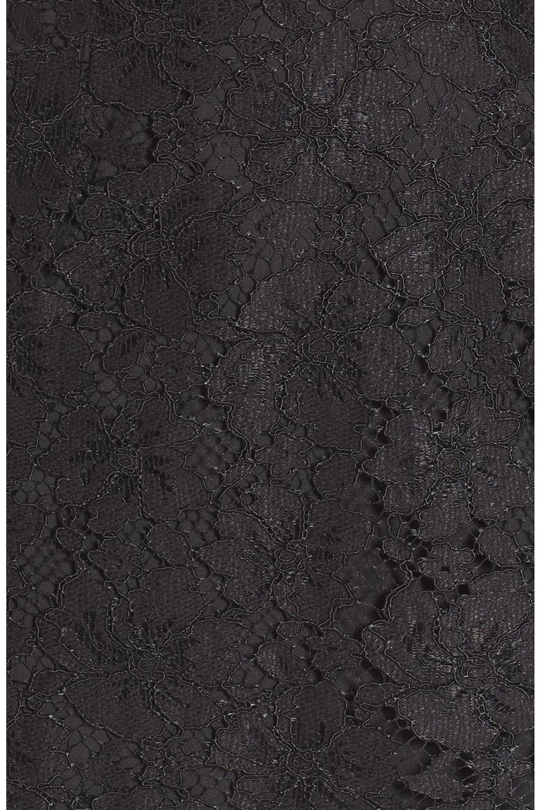 Say It Out Loud Lace Dress, Alternate, color, BLACK