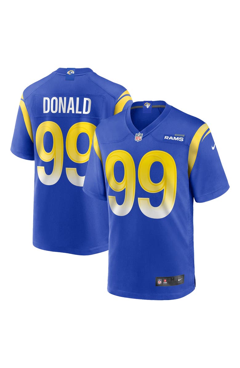 Nike Men's Nike Aaron Donald Royal Los Angeles Rams Game Player Jersey, Alternate, color,