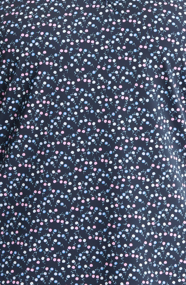 G/FORE Aye Poppy Silky Tech Sleeveless Polo, Alternate, color, Azul / Twilight