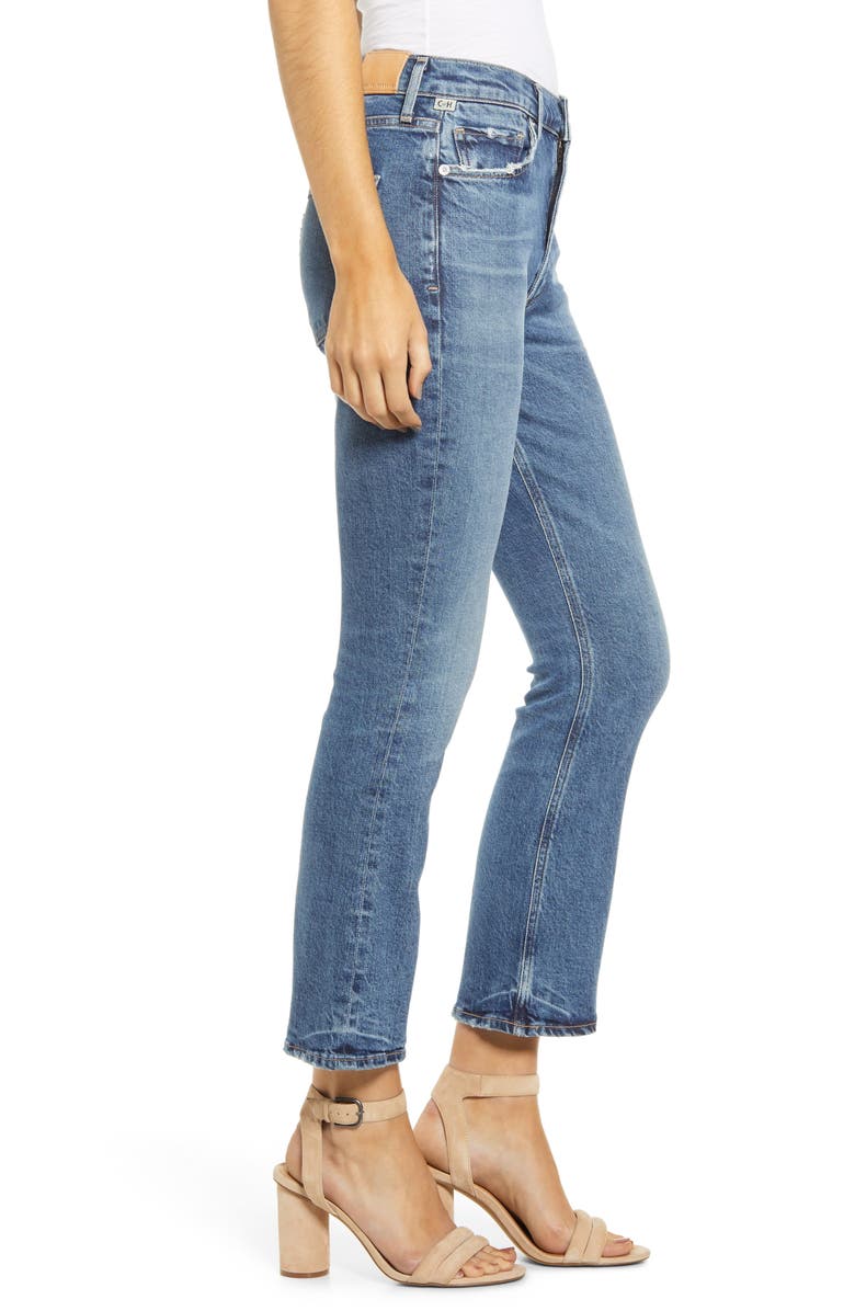 Citizens of Humanity Demy High Waist Crop Flare Jeans, Alternate, color,