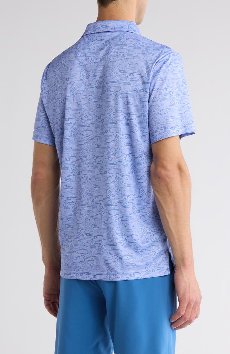 PGA TOUR Linear Golf Polo, Alternate, color,