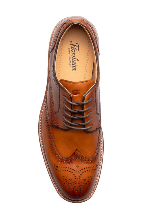 Florsheim Anthem Wingtip Blucher In Brown